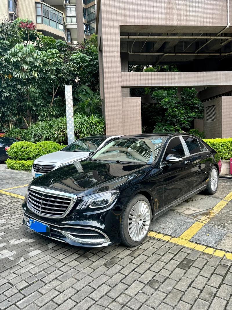 奔驰S级尊享,车牌靓号助力奢华出行