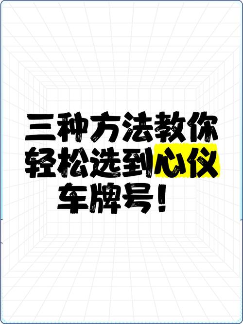 车牌轻松选,智能APP助你快速锁定心仪车牌!