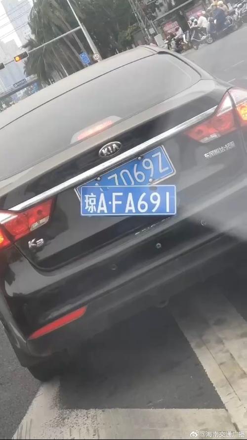 海南车牌小靓号粤V88888”惊现街头,一牌难求!