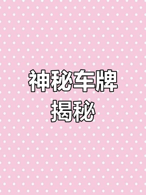 神秘车牌bd00001:车主身份曝光,引发网友热议!